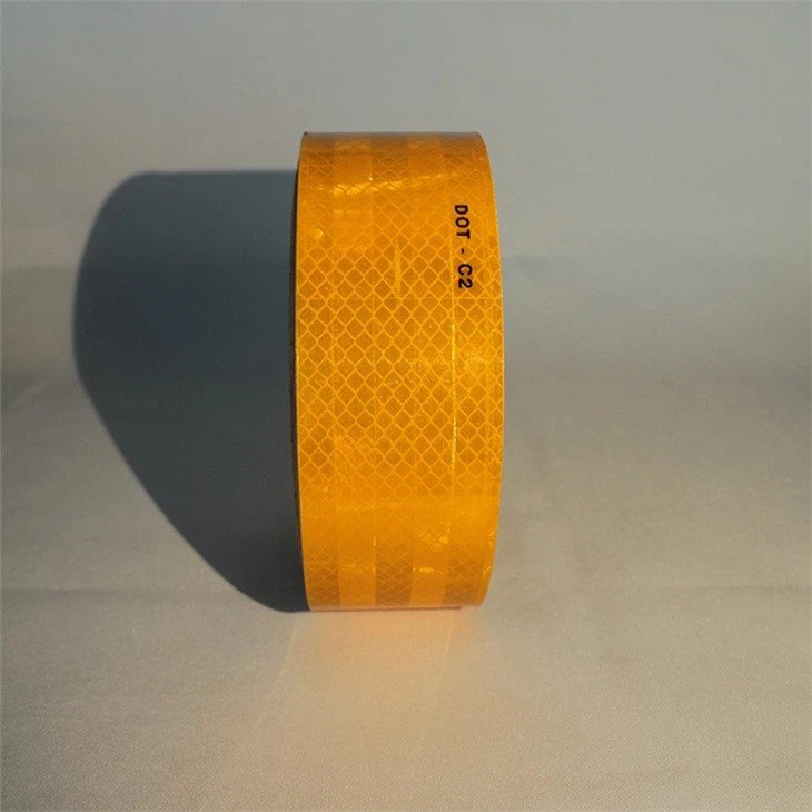 adhesive yellow dot-c2 reflective tape