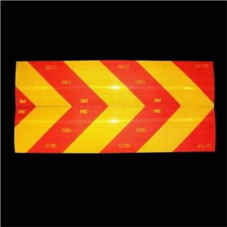 Отразяващи заден маркер табели стикер