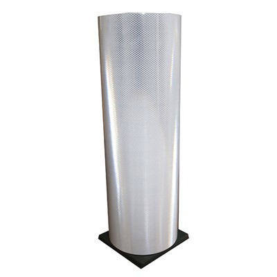 Бял отразяващ винил